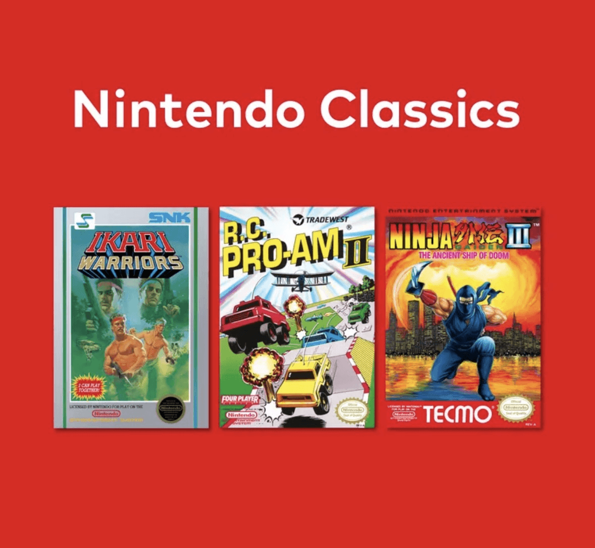 The Latest Nintendo Classics Update Includes a Trio of NES Games